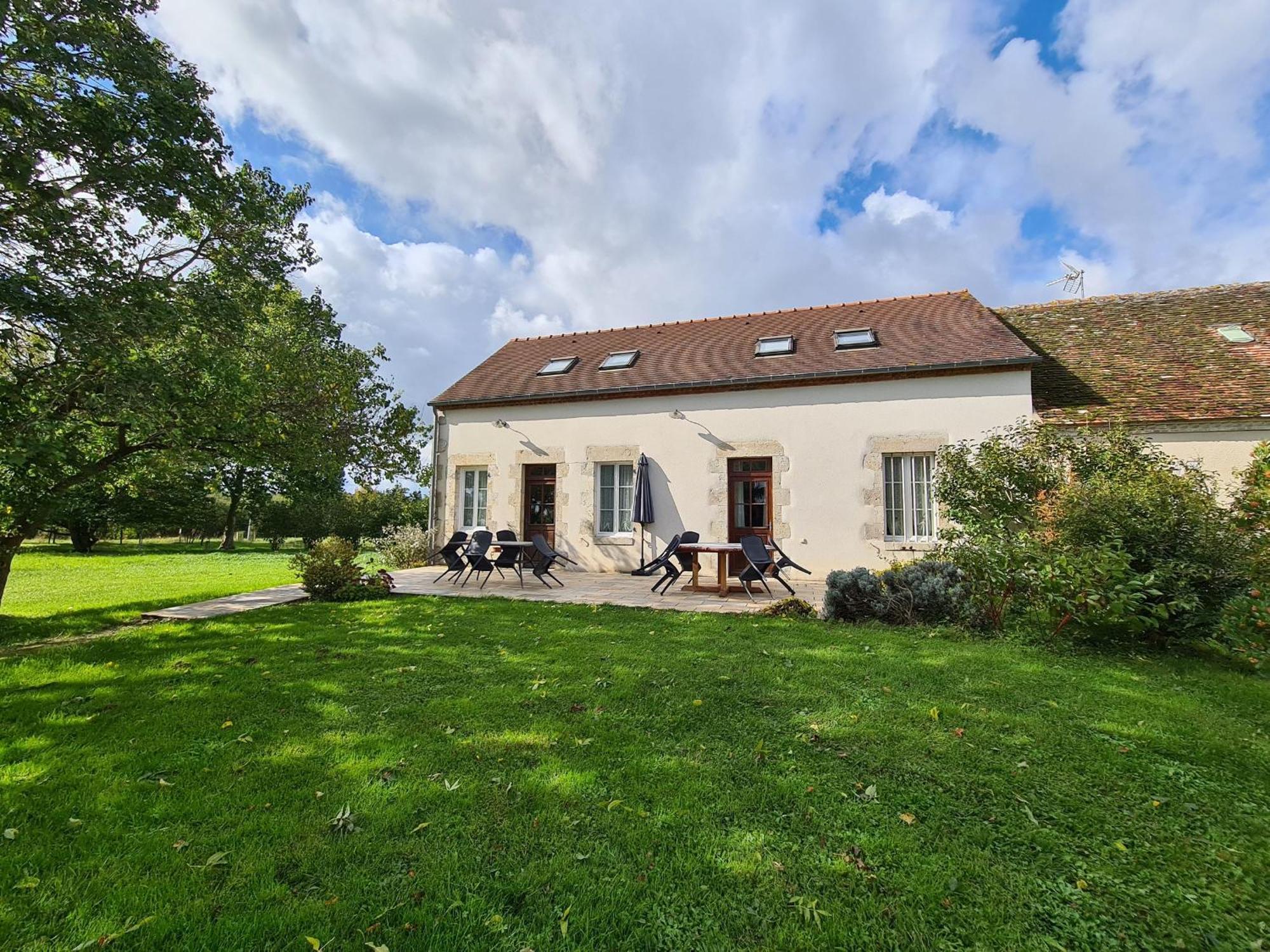 Gite Familial En Ferme Avec Jardin, Proche Foret Et Canal D'Orleans - Label Tourisme Et Handicap - Fr-1-590-7 Chailly-en-Gatinais Экстерьер фото